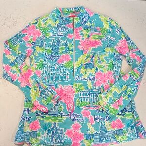 Lilly Pulitzer Popover Washington DC EUC XL